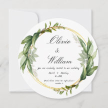 Luxury New Card wedding invitation