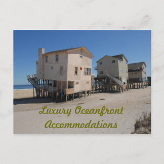 Luxury Oceanfront Accommodations Postcard