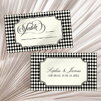 Luxury Old Money Black Ivory Vintage Wedding