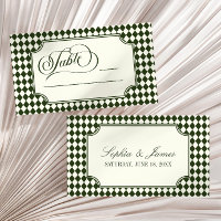 Luxury Old Money Olive Green Ivory Vintage Wedding