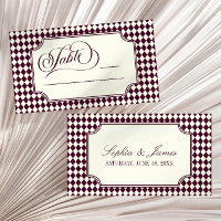 Luxury Old Money Wine Ivory Vintage Wedding