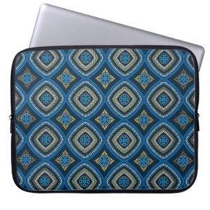 Luxury oriental seamless pattern laptop sleeve