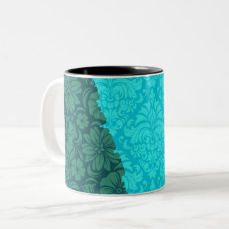 Luxury Ornamental Elements Two-Tone Coffee Mug