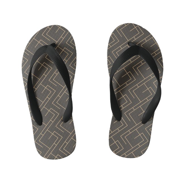 Luxury Ornaments 19 Kid's Thongs (Footbed)