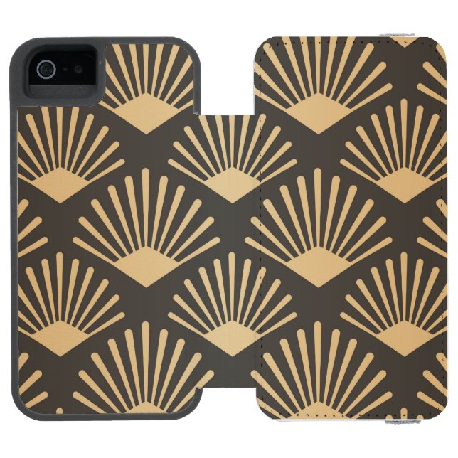 Luxury Ornaments 24 Incipio iPhone Wallet Case (Folio Open)