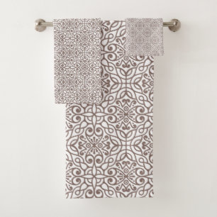 Luxury Ornaments 8 Bath Towel Set