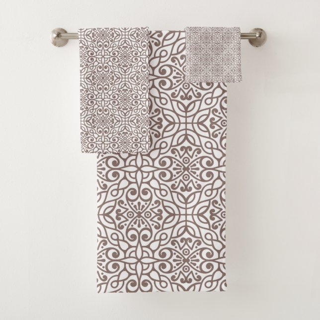 Luxury Ornaments 8 Bath Towel Set (Insitu)