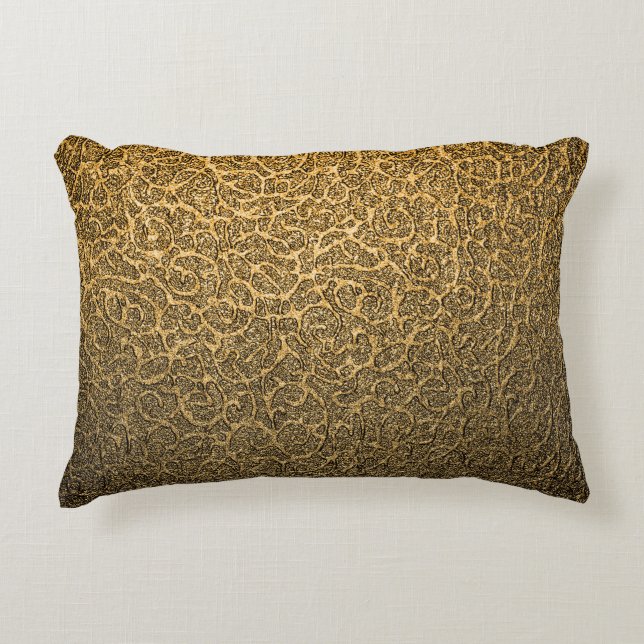 Luxury Packaging, Bright Spot Highlights. Decorative Cushion (Front)