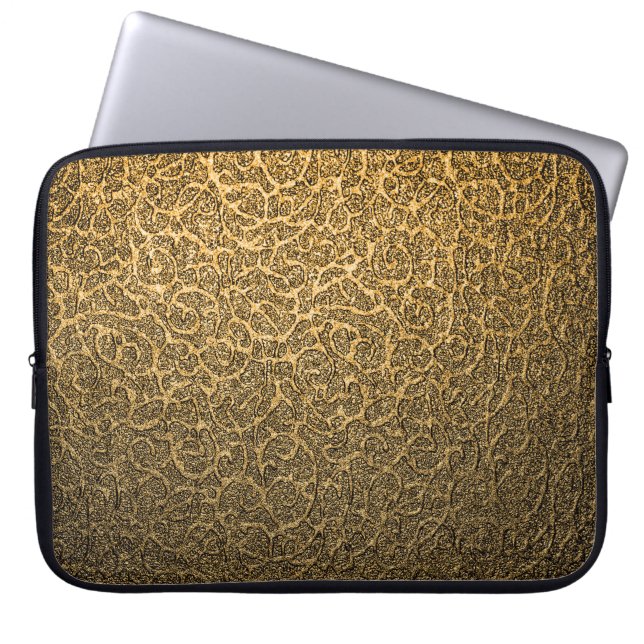 Luxury Packaging, Bright Spot Highlights. Laptop Sleeve (Front)