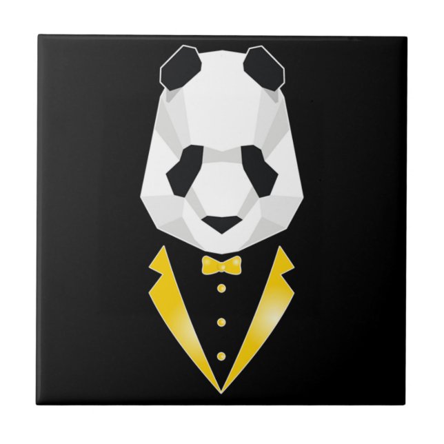 Luxury Panda Ceramic Tile (Front)