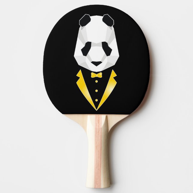 Luxury Panda Ping Pong Paddle (Front)