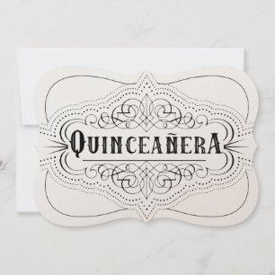 Luxury Paper Quinceañera South Western Invitation