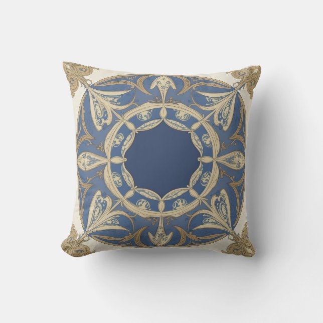 Luxury pattern cushion (Front)