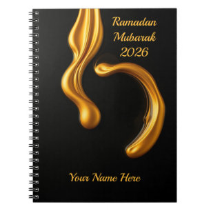 Luxury Perfume Vibe Islamic Notebook