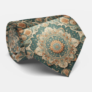Luxury Persian Designer Style   Faux Silk Neck Tie