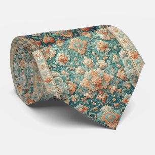 Luxury Persian Designer Style   Faux Silk Neck Tie