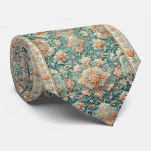 Luxury Persian Designer Style   Faux Silk Neck Tie