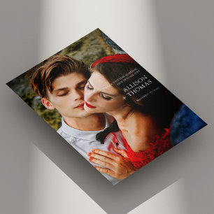 Luxury Photo Wedding Thank You Card