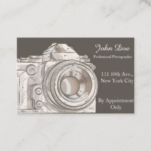 Luxury Photography Business Cards