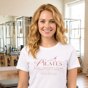 Luxury Pilates The Core Principles Rose Tri-Blend Shirt