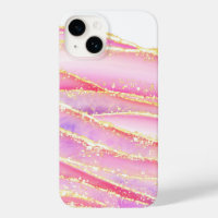 Luxury Pink Gold Marble Pattern