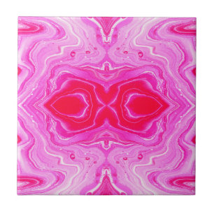 Luxury Pink Marble Wall Decor   Chic Marble Effect Ceramic Tile