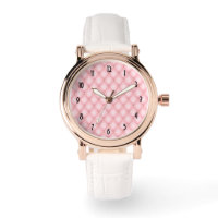 Luxury Pink Tufted Diamond Pattern