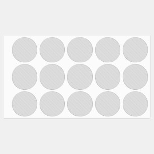 Luxury Pinstripe Custom Label Sticker