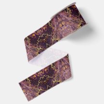 Luxury Plum Purple And Gold