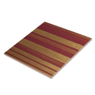 Luxury Popular Burgundy Gold Linen Collection Ceramic Tile