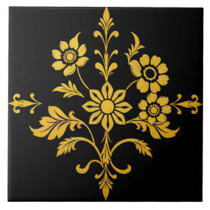 Luxury Popular Elegant Floral Collection Ceramic Tile