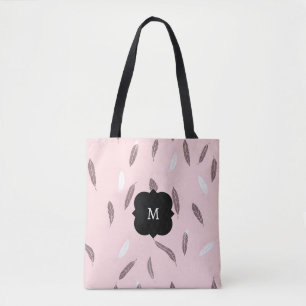 Luxury Popular Feathers Boho Collection Tote Bag