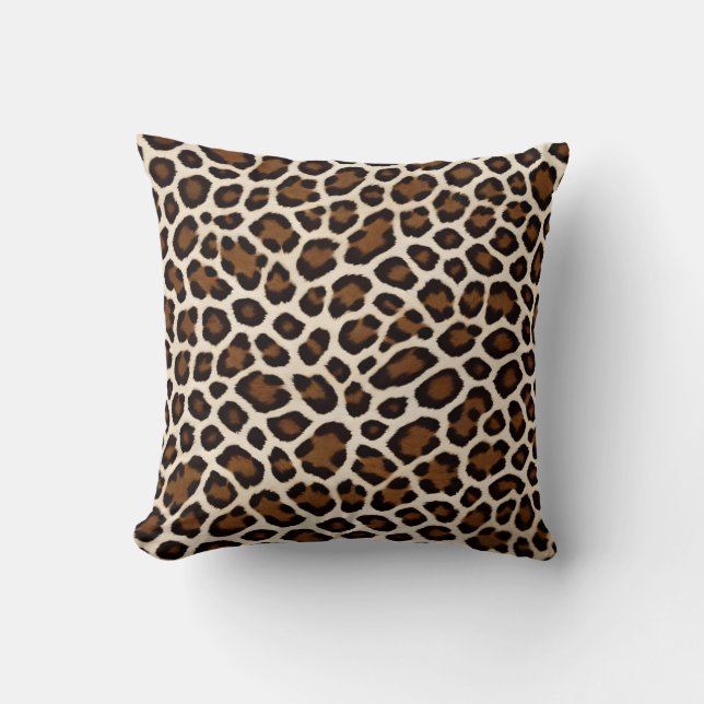 Luxury Popular White Leopard Elegant Collection Cushion (Front)
