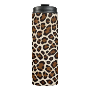 Luxury Popular White Leopard Elegant Collection Thermal Tumbler