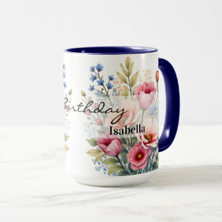 Luxury Popular Wildflowers Beautiful Collection Mug