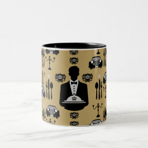 Luxury Posh Elegant Gift Two-Tone Coffee Mug