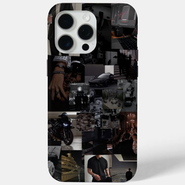 Luxury Power Vision Board Case-Mate iPhone Case (Back)