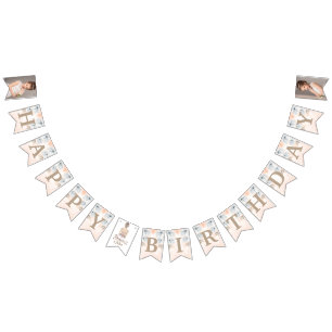 Luxury Princess Birthday glitter Photo Bunting