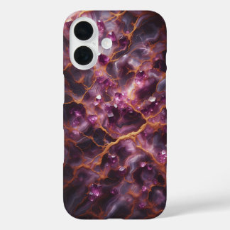 Luxury Purple Amethyst Crystal Phone Case - Royal