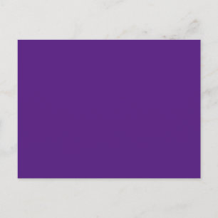 Luxury Purple Custom Invitation Postcard