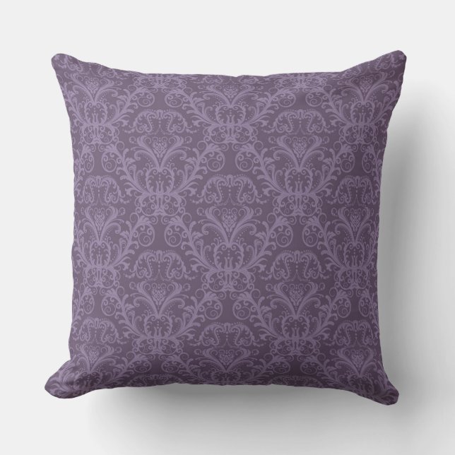 Luxury Purple Wallpaper Cushion (Front)