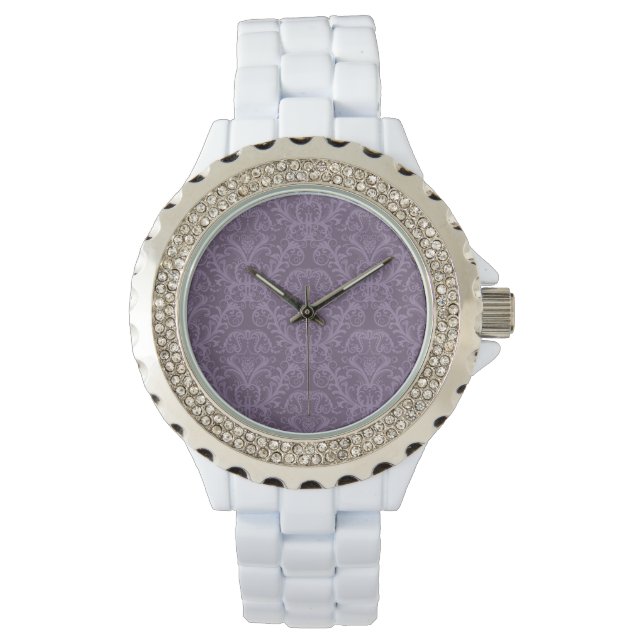 Luxury Purple Wallpaper Watch (Front)