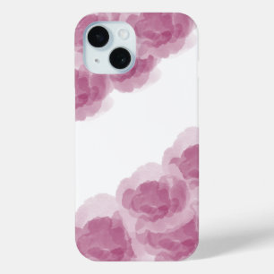 Luxury Purple Wine Magic Rose Colour Abstract Art iPhone 15 Case