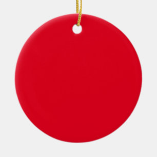 Luxury Red Christmas Keepsake Ornament
