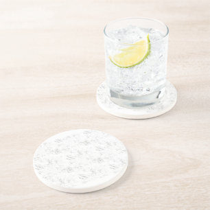 Luxury Romantic Wedding Celebration Design Coaster