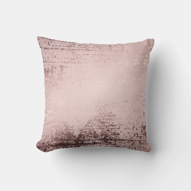 Luxury Rose gold Cushion (Front)