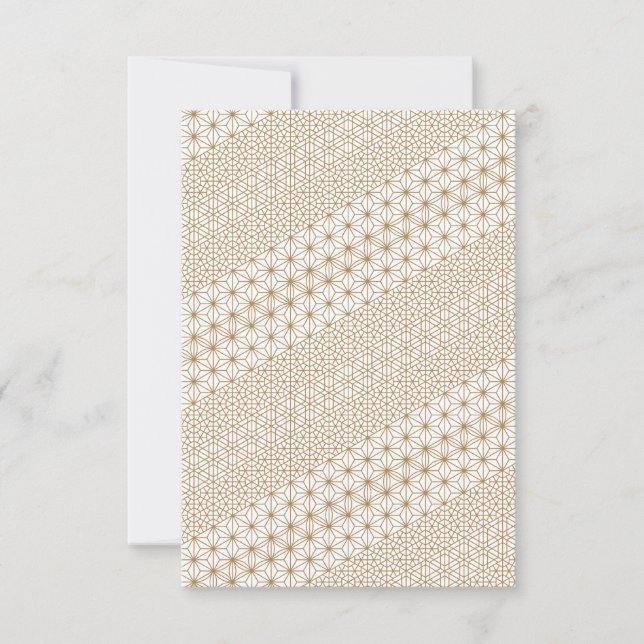 Luxury RSVP Card (Front)