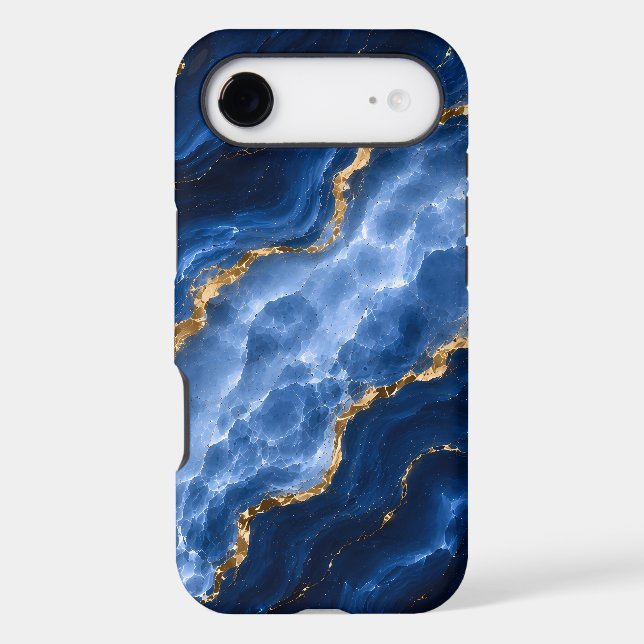 Luxury Sapphire Marble Agate (Back)