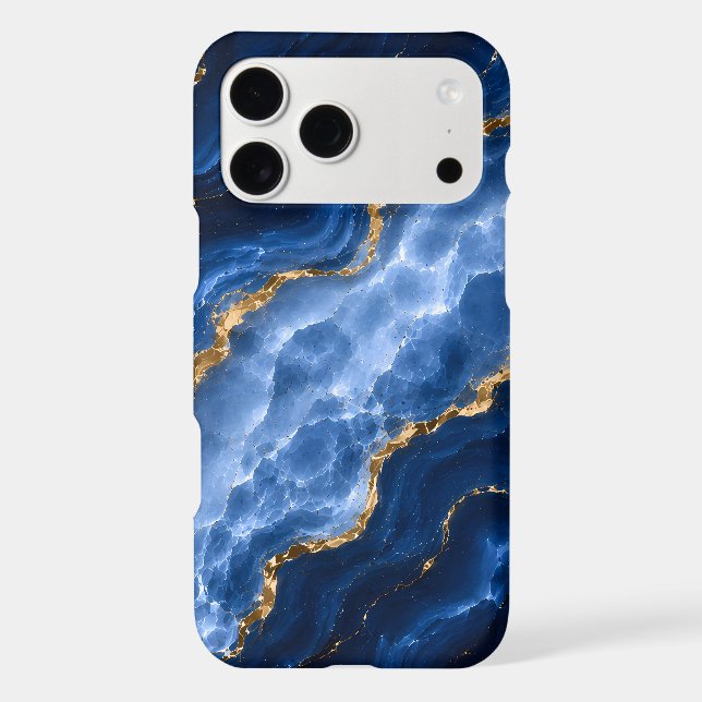 Luxury Sapphire Marble Agate (Back)