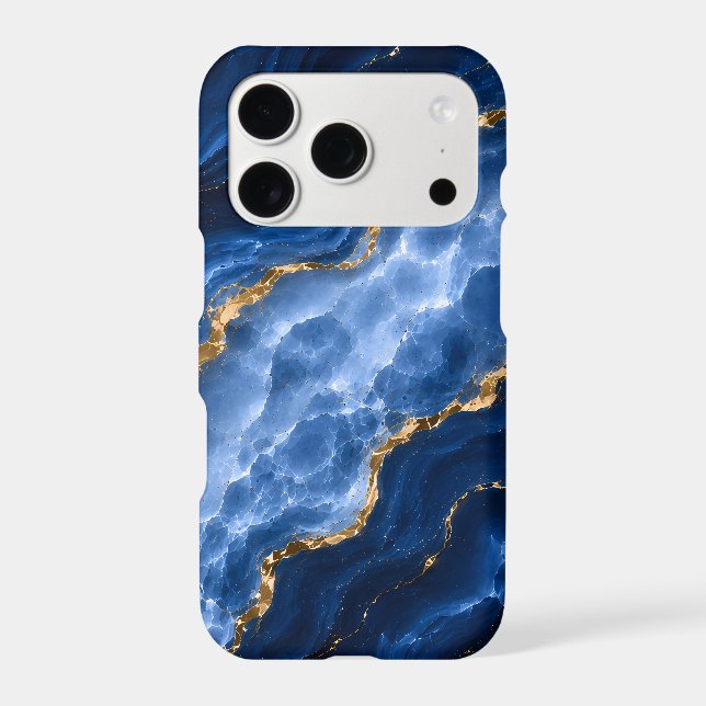 Luxury Sapphire Marble Agate (Back)
